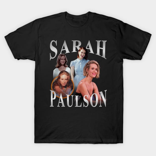 Sarah Paulson T-Shirt by glaucomaegford